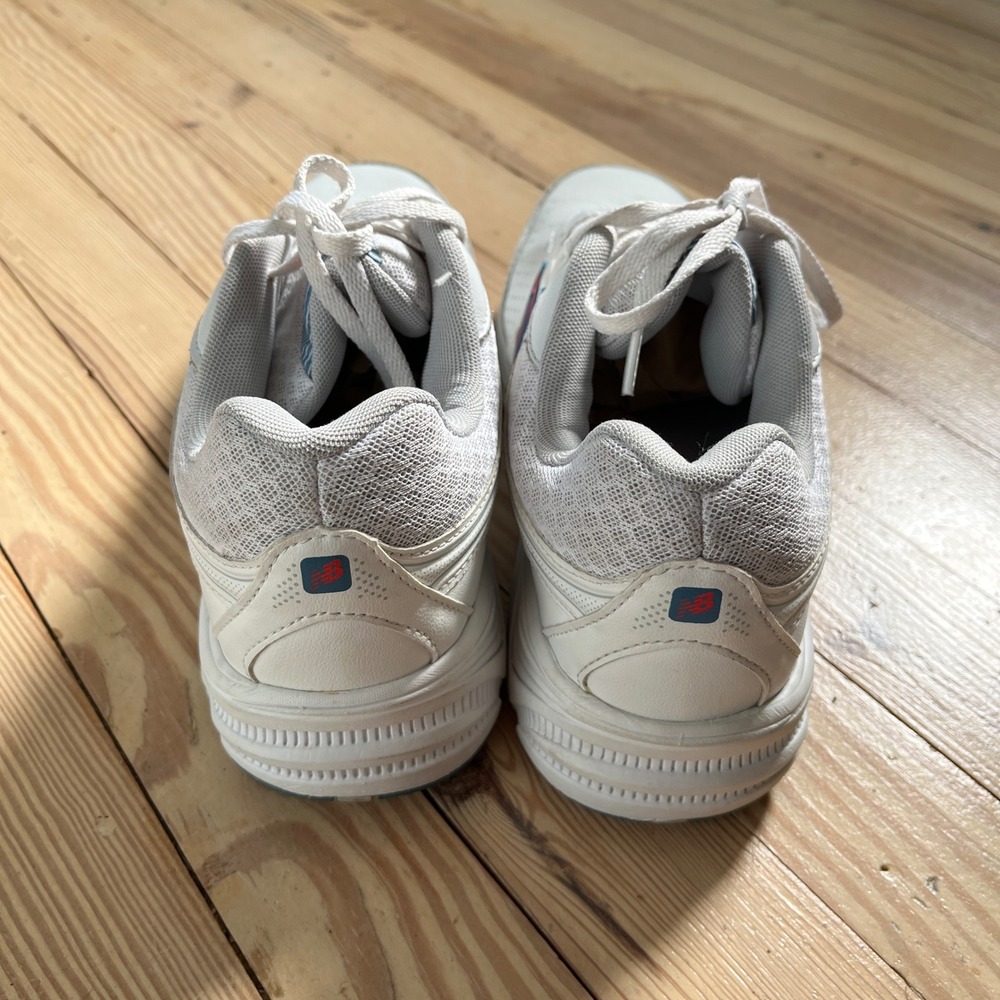 New Balance 840 Walking Shoes Womens 9.5 White Leather ABZORB Sneakers WW840 - Picture 6 of 9